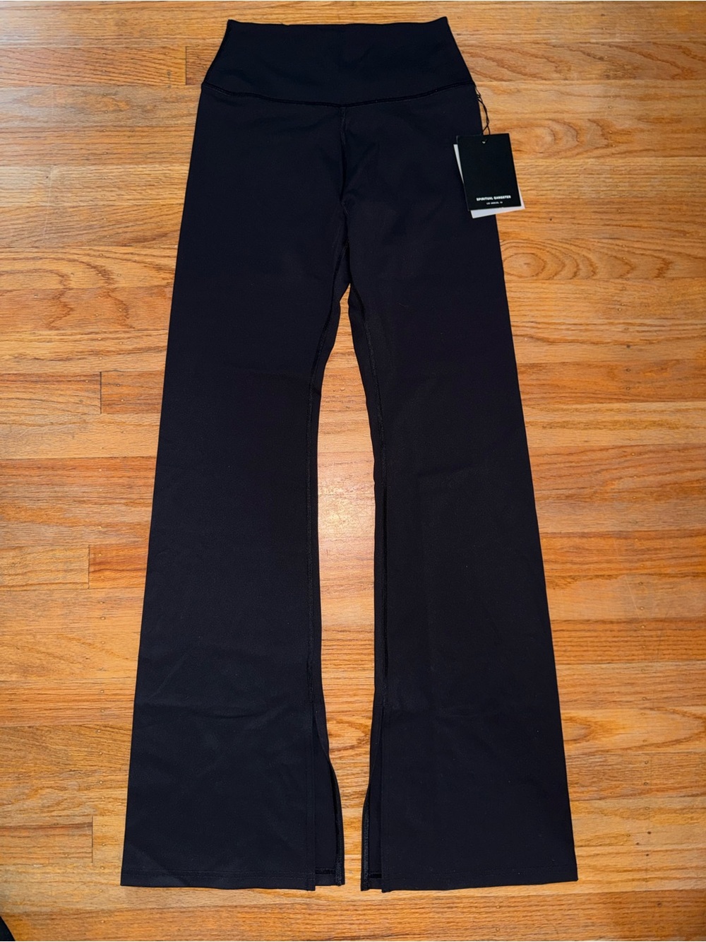 Spiritual Gangster Leggings Black Flare Wide-Leg Size Small NWT MSRP 118$